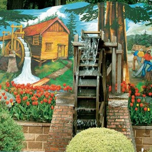 Mural #3 — First Chemainus Sawmill - 1862