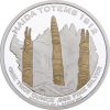 Emily Carr Gold Plated Medallion (reverse)